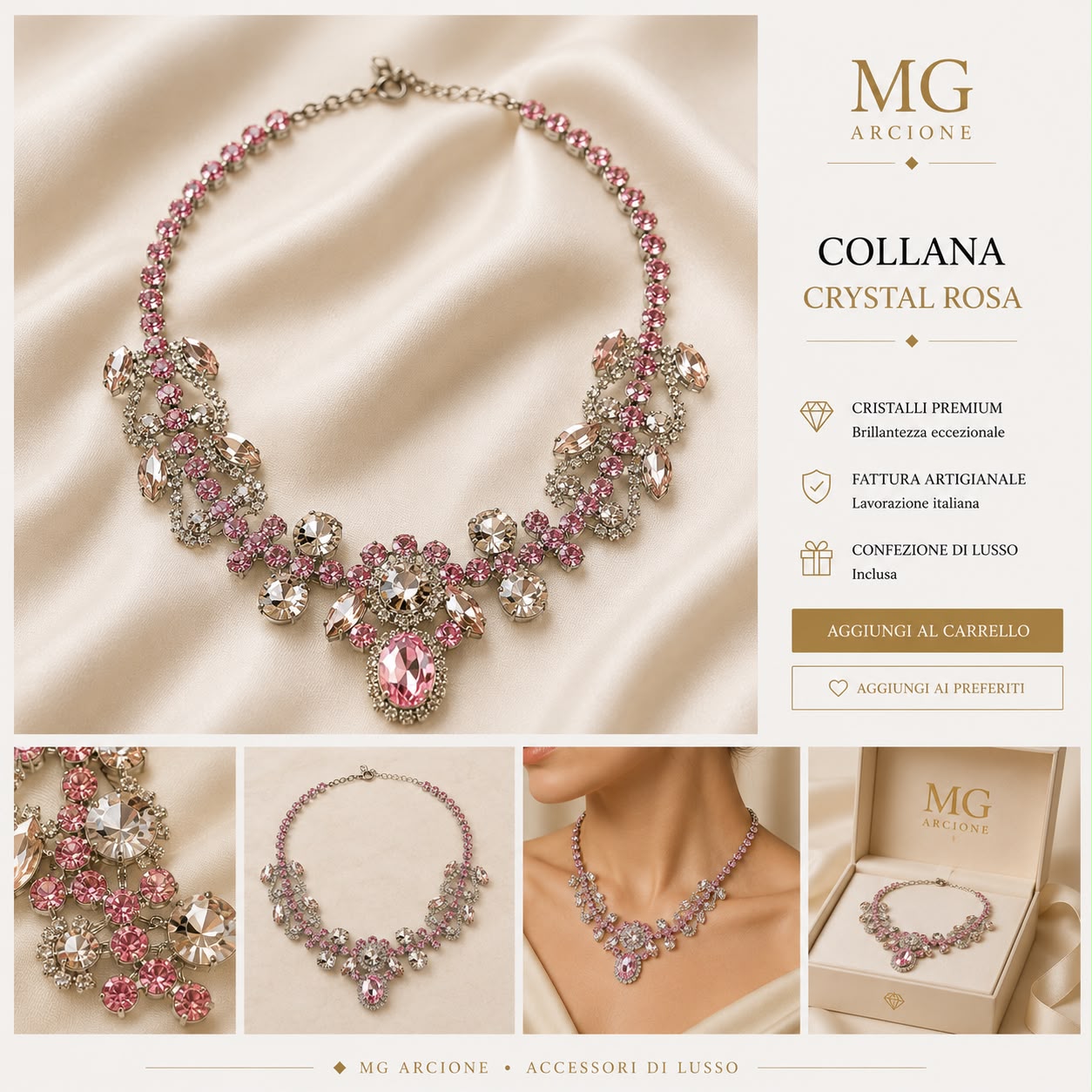 Collier Procida Rosa
