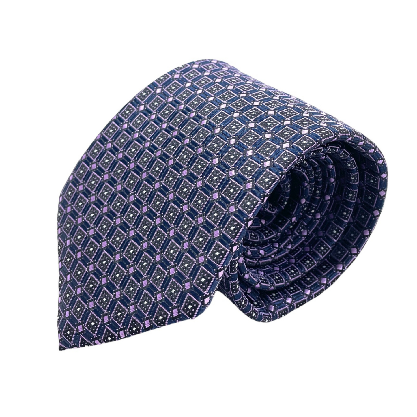 Cravatta Fantasia Verde con Quadretti 8 cm