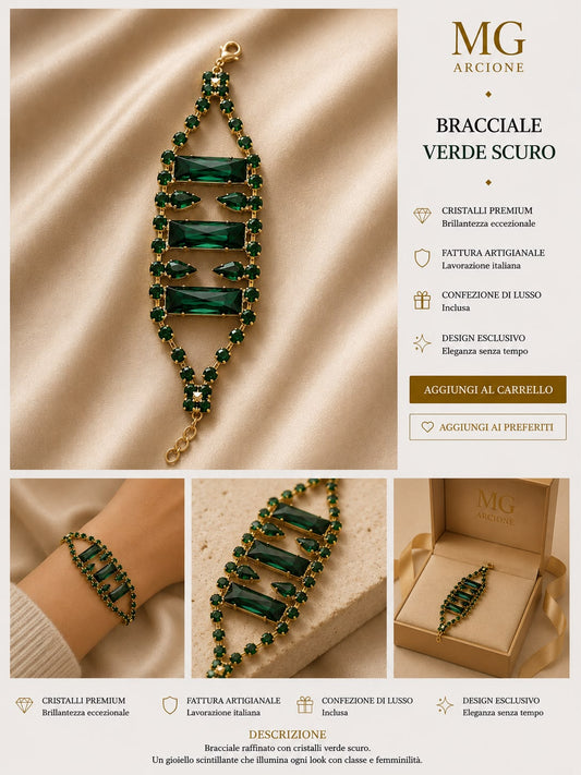 Bracciale Nisida Verde
