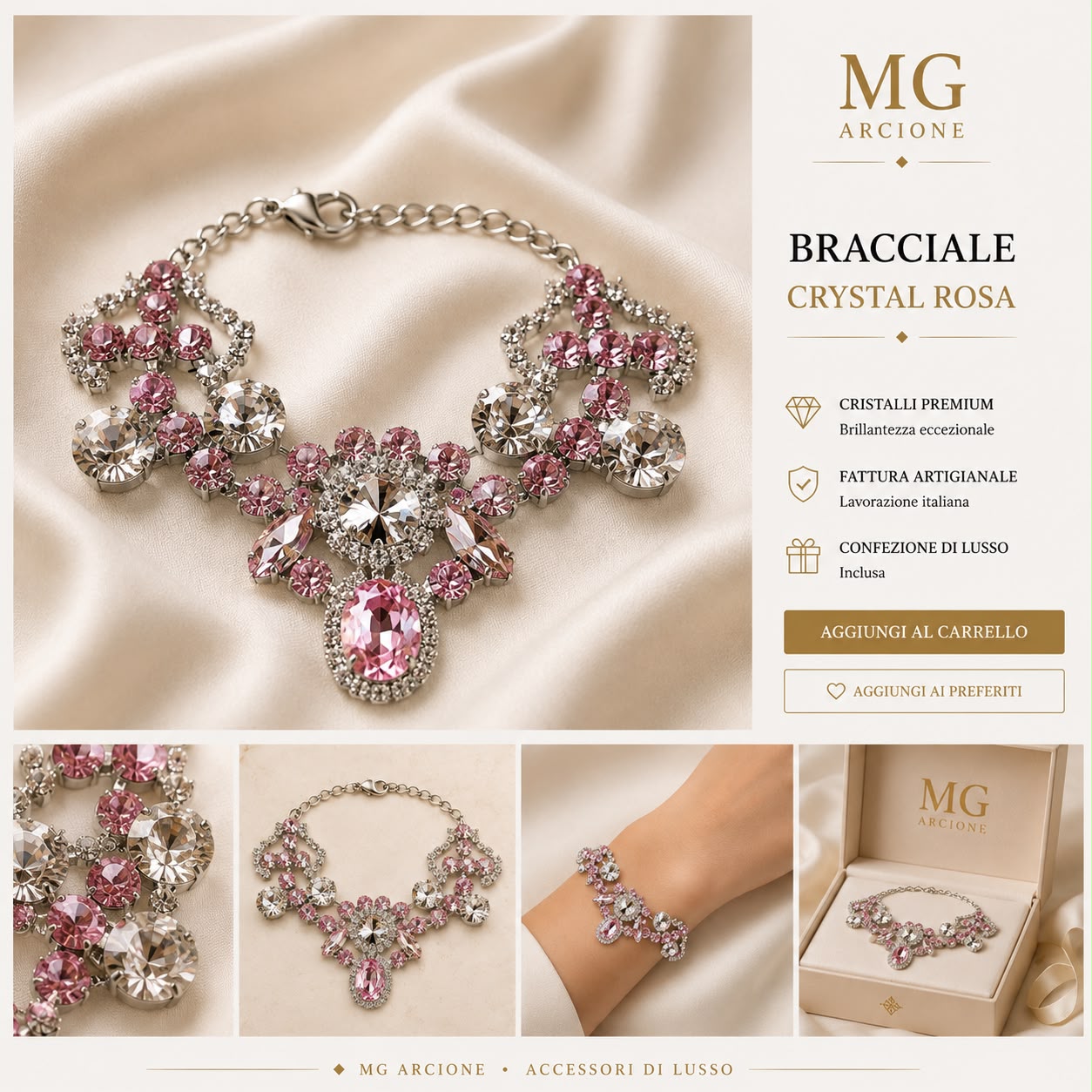 Bracciale Procida Rosa