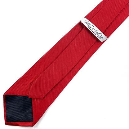 Cravatta Linee Rosso 8cm