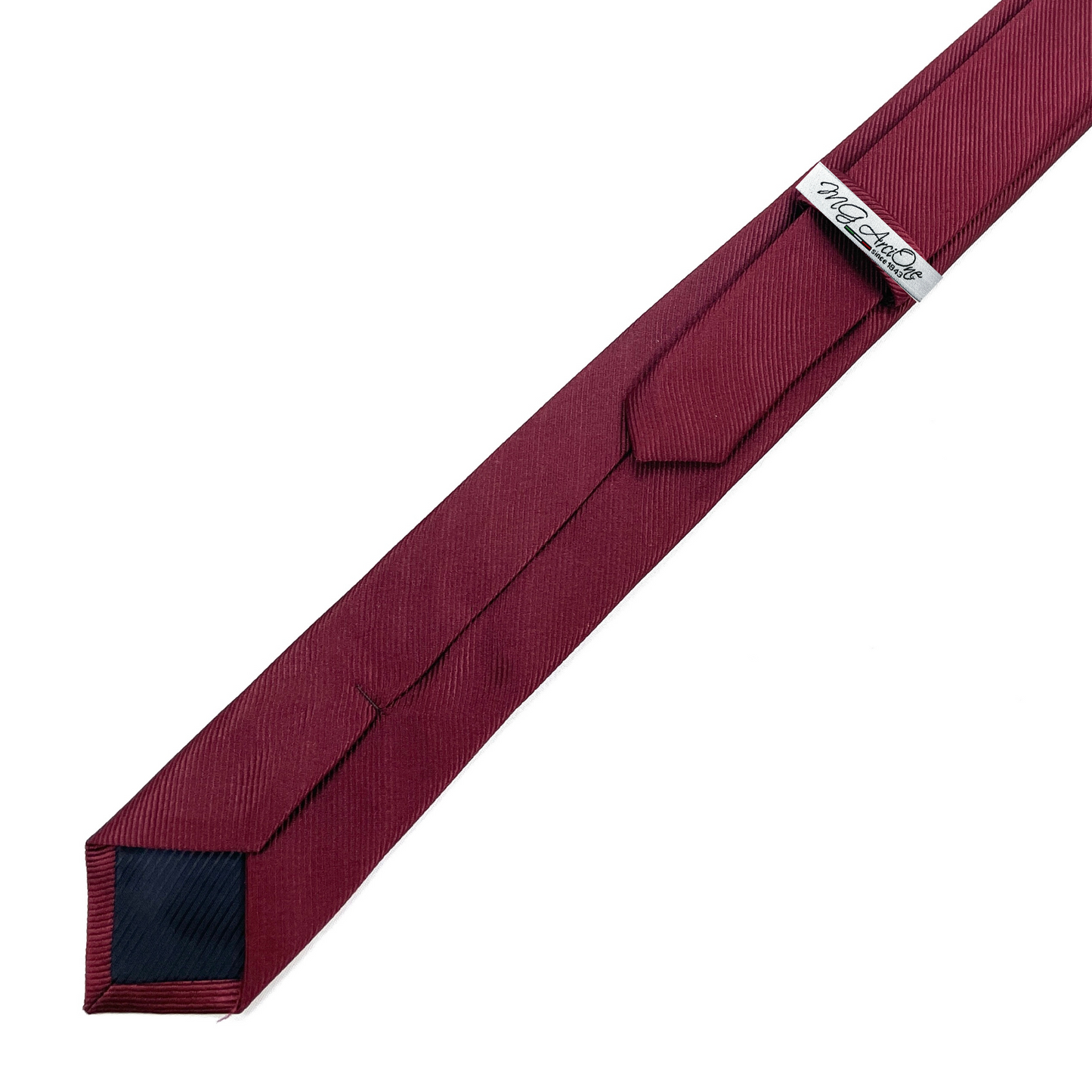 Cravatta Linee Bordeaux 5cm