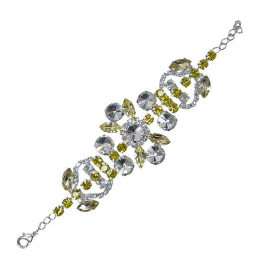 Bracciale Malta Crystal e Giallo