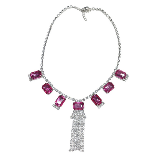 Collier Ischia Fuxia