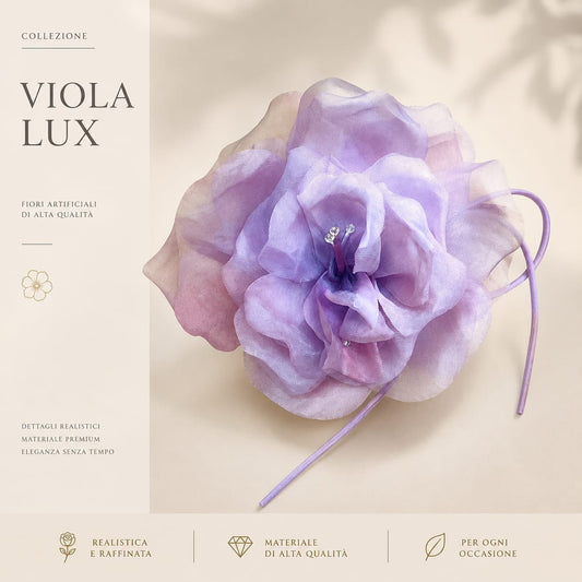 Violetta Lilla Con Strass