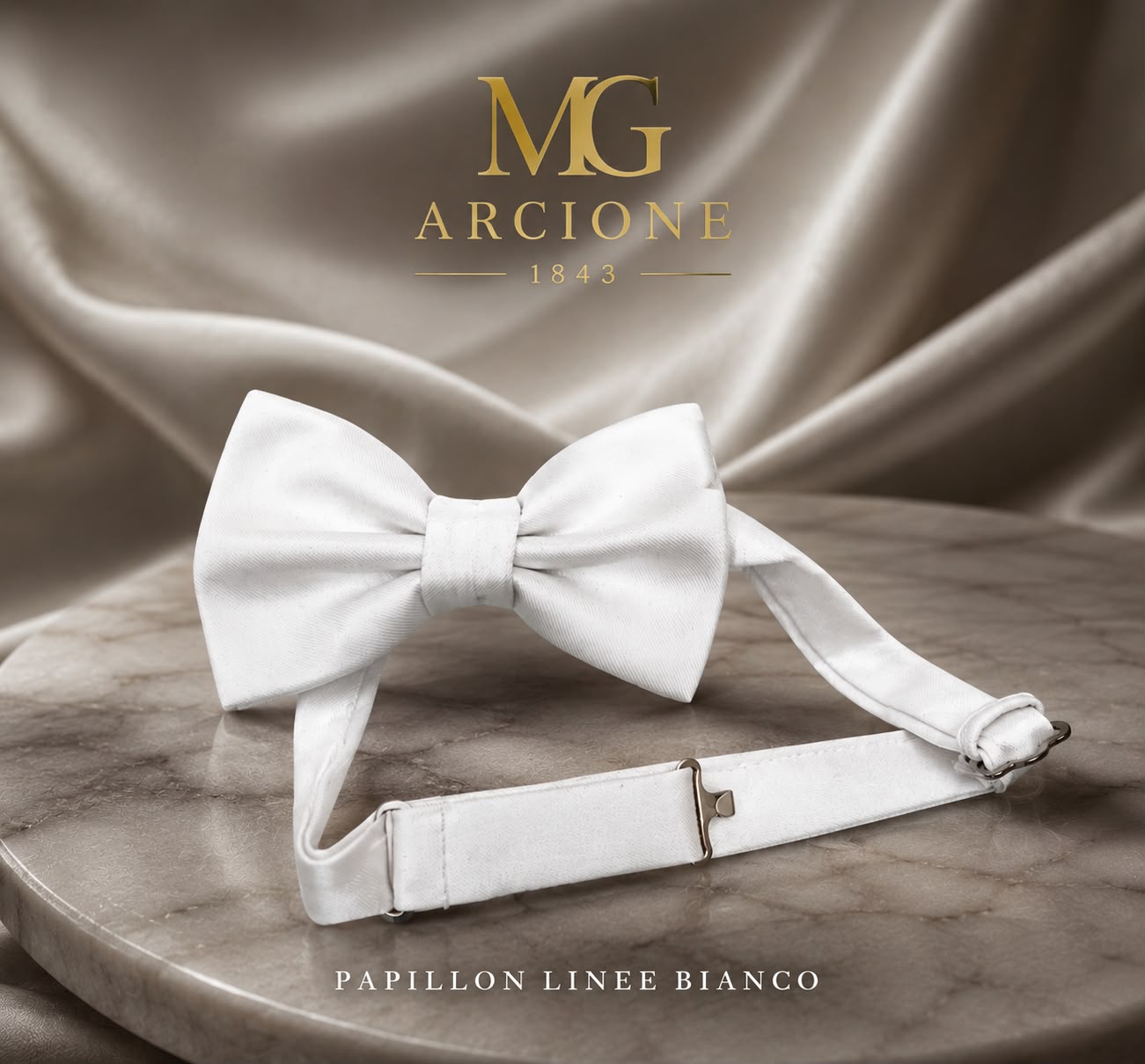 Papillon Linee Bianco